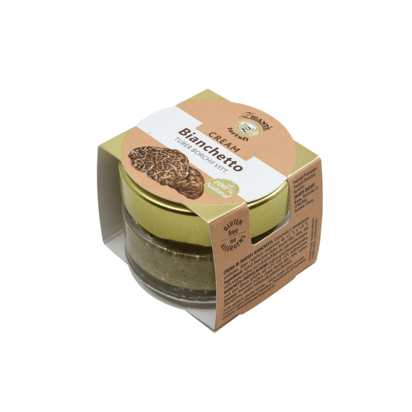 White Spring Truffle Cream (Bianchetto truffle - Tuber Borchii)