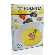 Polenta with truffles